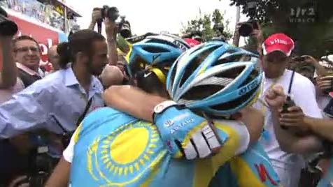 Cyclisme / Tour de France (13e étape) : Le Kazakh Alexandre Vinokourov s’impose en puncheur à Revel, après une belle attaque dans le final.