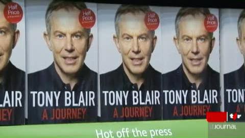 L'ancien Premier ministre britannique Tony Blair publie des mémoires, d'une franchise parfois déconcertante