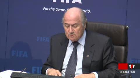 Football / FIFA: la conférence de presse du Président Joseph Blatter n'a révélé aucune nouvelle information concernant les affaires de corruption