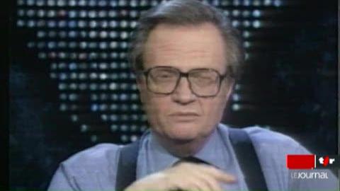 USA: l'animateur Larry King met fin à son émission "Larry King Live" sur CNN, après 25 ans d'interviews de plus de 40'000 personnalités