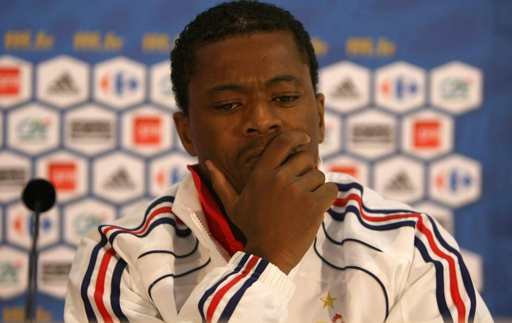 Patrice Evra a lui été suspendu pour 5 matches. [KEYSTONE - Johann Hattingh]