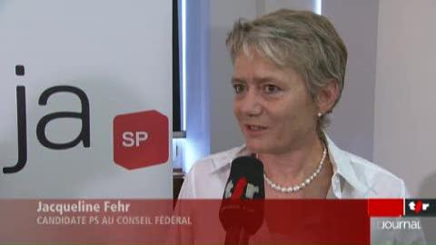 Suisse: la socialiste Jacqueline Fehr se lance dans la course au Conseil fédéral