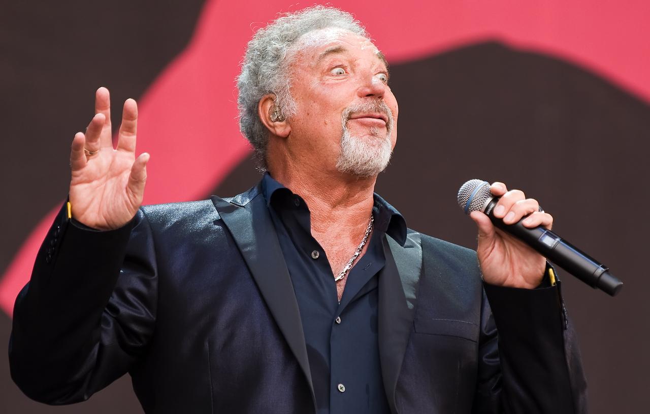 Tom Jones, ici le 28 juin 2009 à Glastonbury [AFP - Leon Neal]