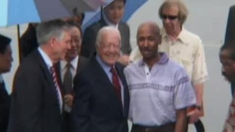 Jimmy Carter ramène un prisonnier