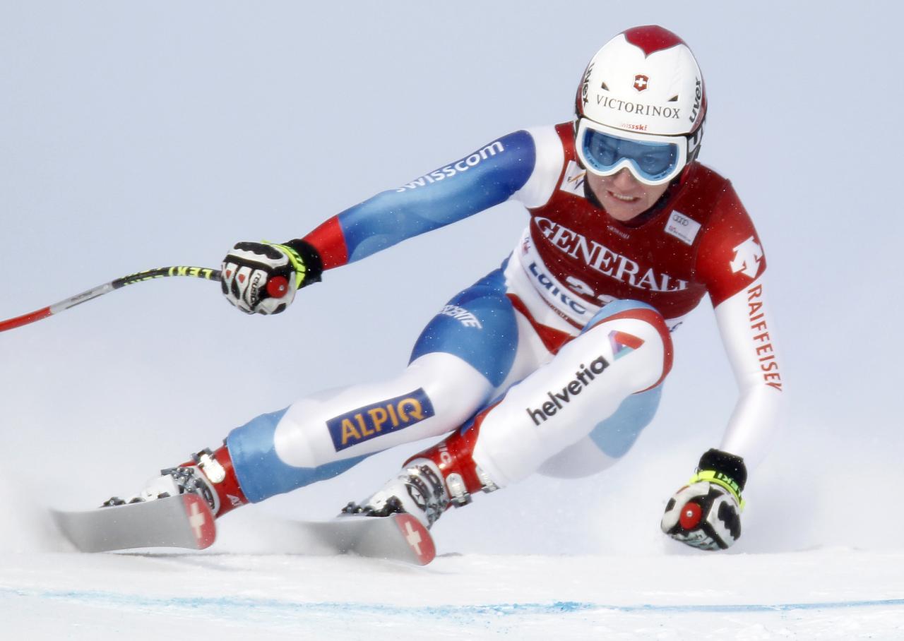 Fabienne Suter a signé un top-10 sur la piste de Lake Louise. [REUTERS - � Mike Blake / Reuters]