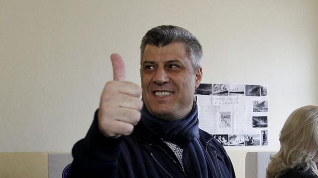 Hashim Thaci sort en tête avec 31% des voix selon un sondage à la sortie des urnes [REUTERS - Oleg Popov]