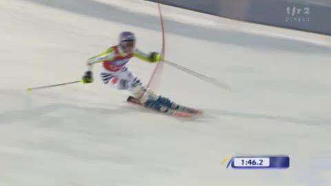 Ski alpin / Slalom dames, 2e manche à Levi: Après une belle première manche, Maria Riesch échoue finalement à la 2e place!