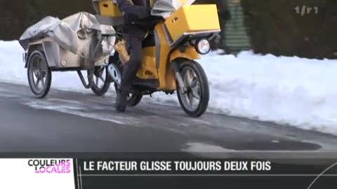 FR: la neige et le verglas rendent la distribution du courrier difficile pour les facteurs