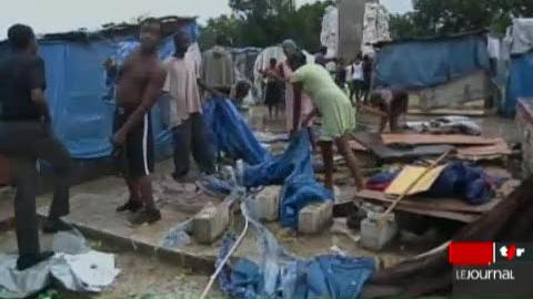 Haïti: des pluies torrentielles se sont abattues sur les camps de sinistrés de la capitale