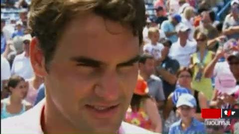 Tennis / Tournoi de Cincinnati: Roger Federer l'emporte