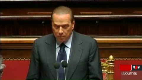 Italie: Silvio Berlusconi tente de convaincre le parlement avant le vote de censure