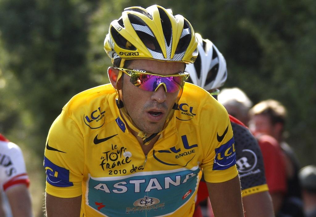 Alberto Contador se retrouve dans l'oeil du cyclone. [KEYSTONE - Bob Edme]