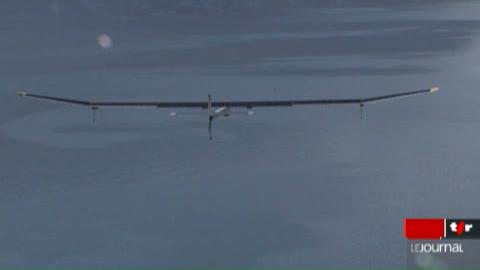 GE: Solar Impulse a atterri à l'aéroport de Cointrin après un vol depuis Payerne