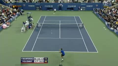 Tennis / US Open (1/4-finales): Mikhail Youzhny - Stanislas Wawrinka (3-6 7-6 3-6 6-3 6-3)