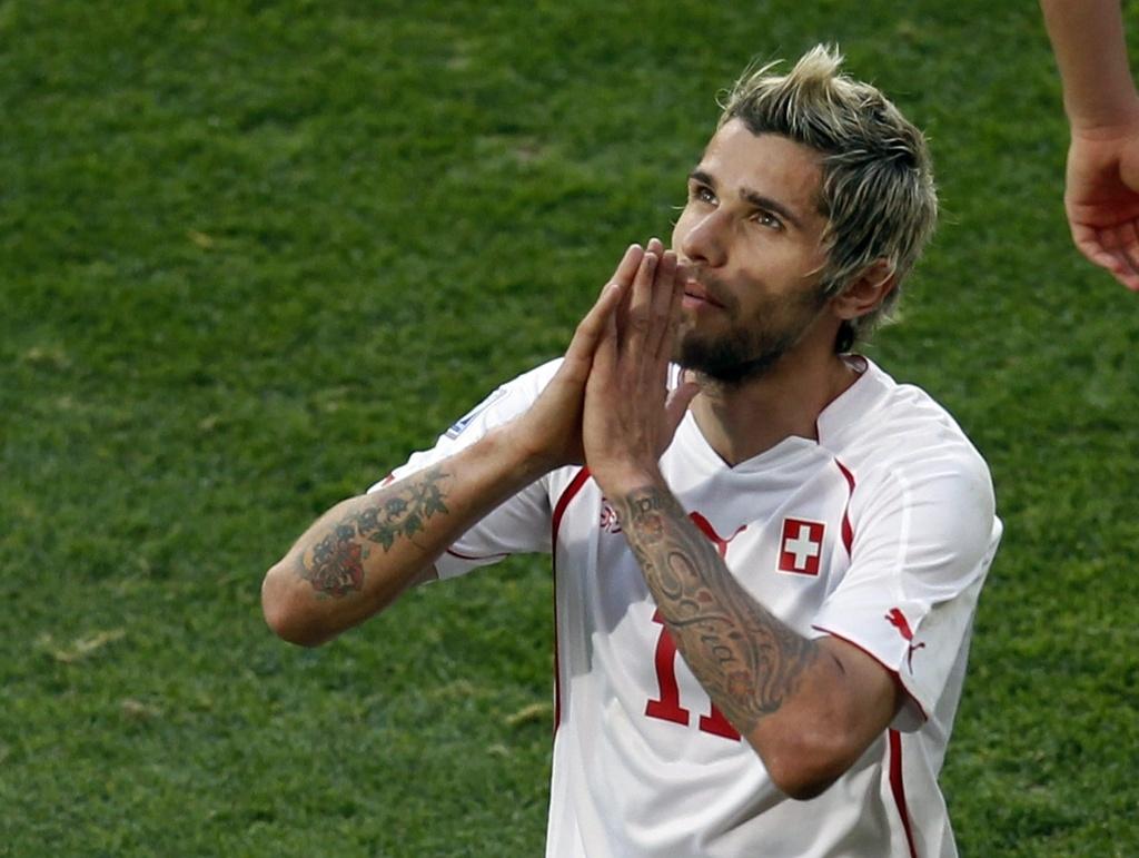 Valon Behrami, héro malheureux de l'équipe de Suisse.