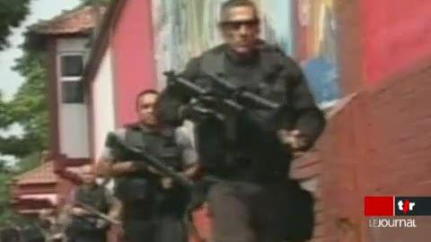 Rio de Janeiro: les forces de police brésiliennes ont repris le contrôle d'une favela tenue par des narcotrafiquants