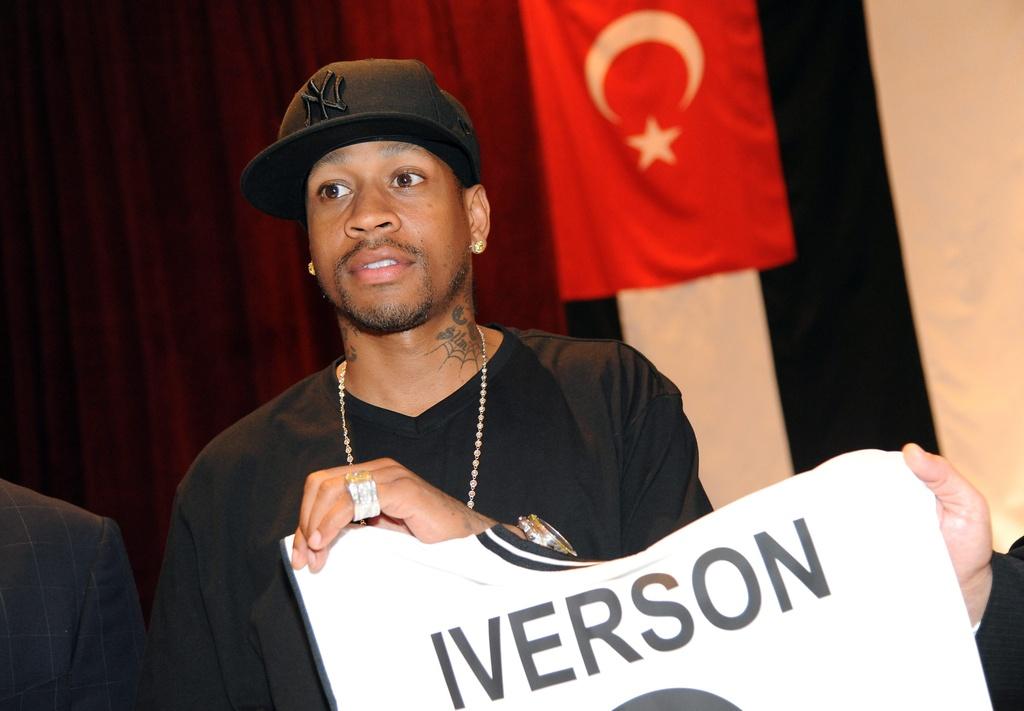 Allen Iverson parle d'un nouveau départ sous les couleurs du Besiktas Istanbul. [KEYSTONE - ANDREW GOMBERT]