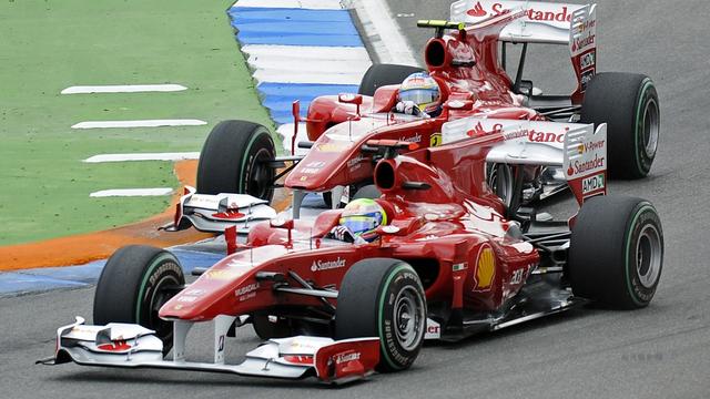 Felipe Massa est encore devant Fernando Alonso. Ca ne va pas durer...