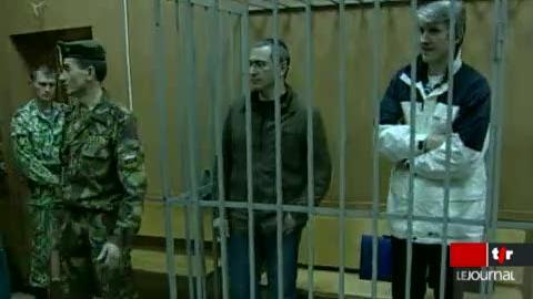 Russie: l'ancien magnat du pétrole russe Mikhaïl Khodorkovski a été reconnu coupable de blanchiment et de vol de centaines de millions de tonnes de pétrole