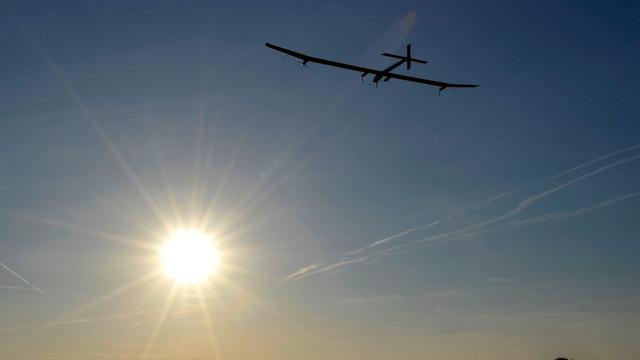 Le prototype d'avion solaire s'est élancé mercredi matin depuis l'aérodrome de Payerne.