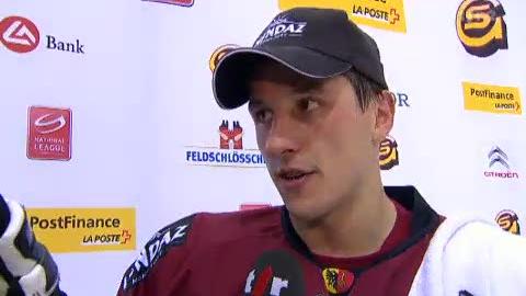 Hockey / LNA (11 j.): Genève-Servette - Davos (3-4) + itw John Gobbi (Genève-Servette)