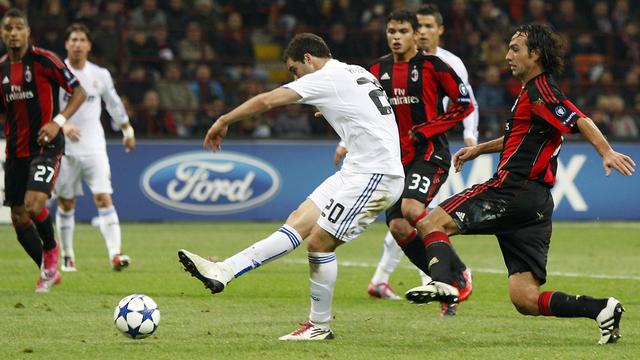 Higuain avait ouvert le score pour le Real à San Siro.