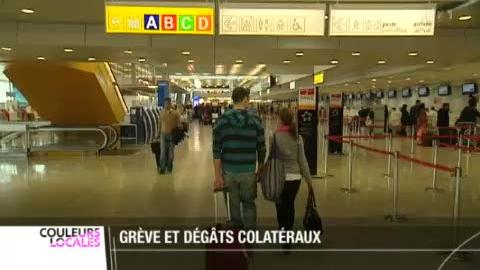 La grève sur les retraites en France perturbe le trafic ferroviaire et aérien en Suisse romande