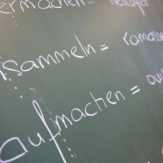Les jeunes Valaisans immergés dans l'allemand dès l'école enfantine. [Georgio Kefalas]