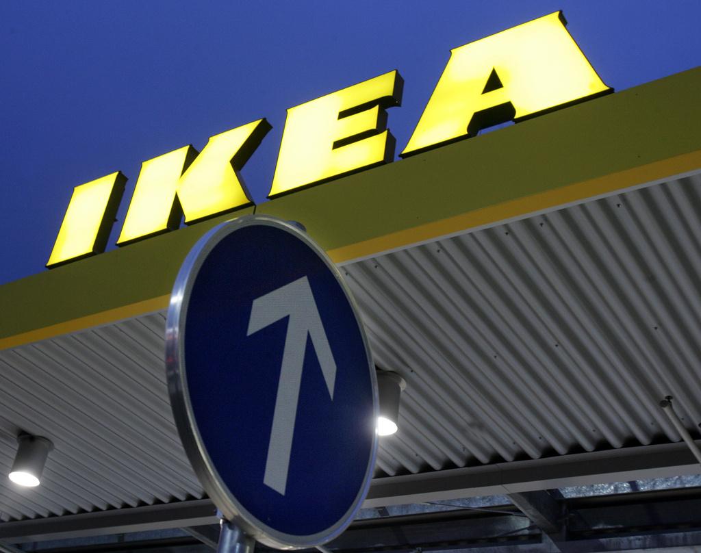 Onze ans après le lancement du projet, Ikea arrive à Vernier, en banlieue de Genève. [KEYSTONE - MICHAEL PROBST]