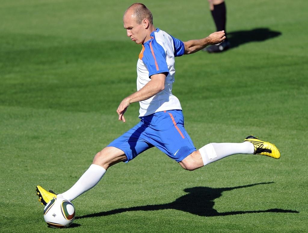 Robben n'est toujours pas certain de jouer samedi.