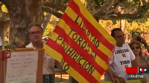 Espagne / Catalogne: la corrida a été interdite par le parlement