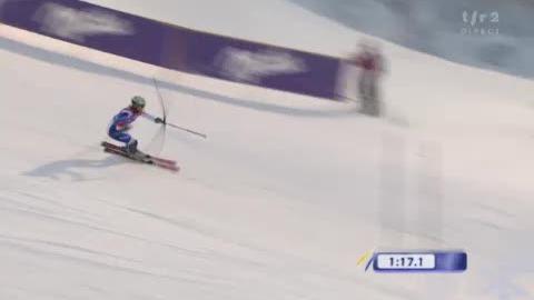 Ski alpin / Slalom dames, 2e manche à Levi: Denise Feierabend marque ses premiers points de la saison!