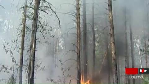 Incendies en Russie: Vladimir Poutine est présent sur tous les fronts