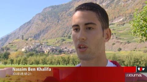 Football/match de qualifications pour l'Euro 2012: le jeune espoir Nassim Ben Khalifa n'a pas été retenu par Ottmar Hitzfeld et ronge son frein en club