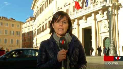 Italie / Vote de confiance du Parlement: l'analyse de Valérie Dupont