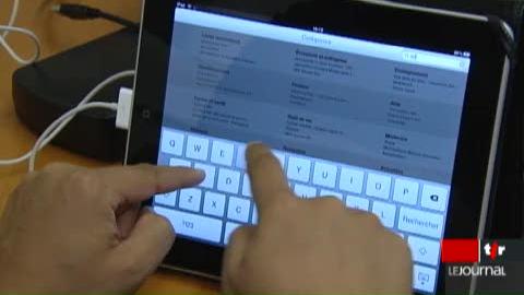 Une nouvelle application TSR est disponible pour l'Ipad, sorti en Suisse depuis fin mai
