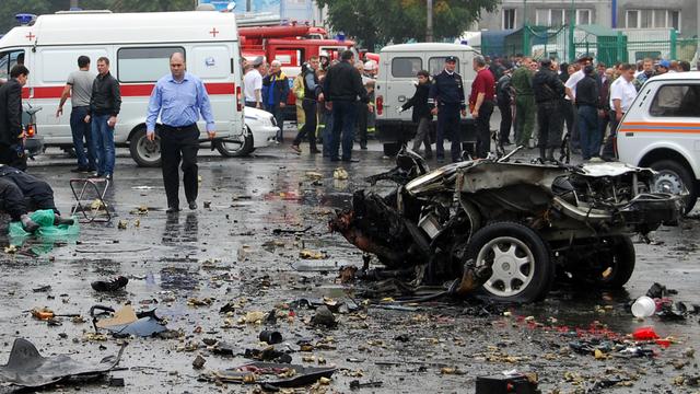 La voiture piégée a explosé dans un marché de la capitale.