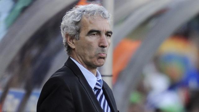 Raymond Domenech réapparaît sur le devant de la scène. [Martin Meissner]