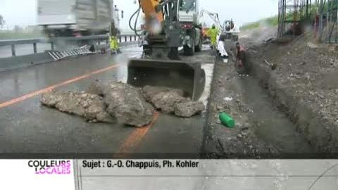 Suisse: les autoroutes seront toutes refaites à neuf d'ici 5 ans