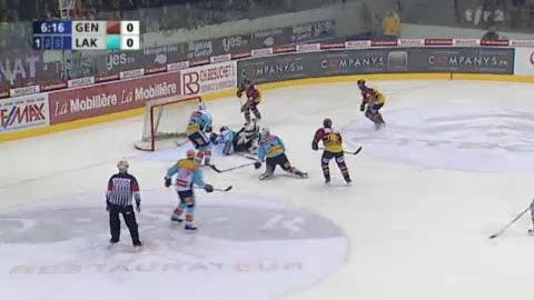 Hockey / LNA (14e j): Genève-Servette - Rapperswil (4-2) + itw Thomas Déruns (Genève-Servette)