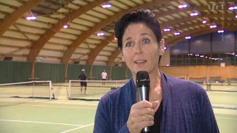 Tennis: itw Christiane Jolissaint, membre comité central Swiss Tennis