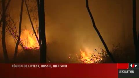 Russie: les feux de forêts continuent à se propager