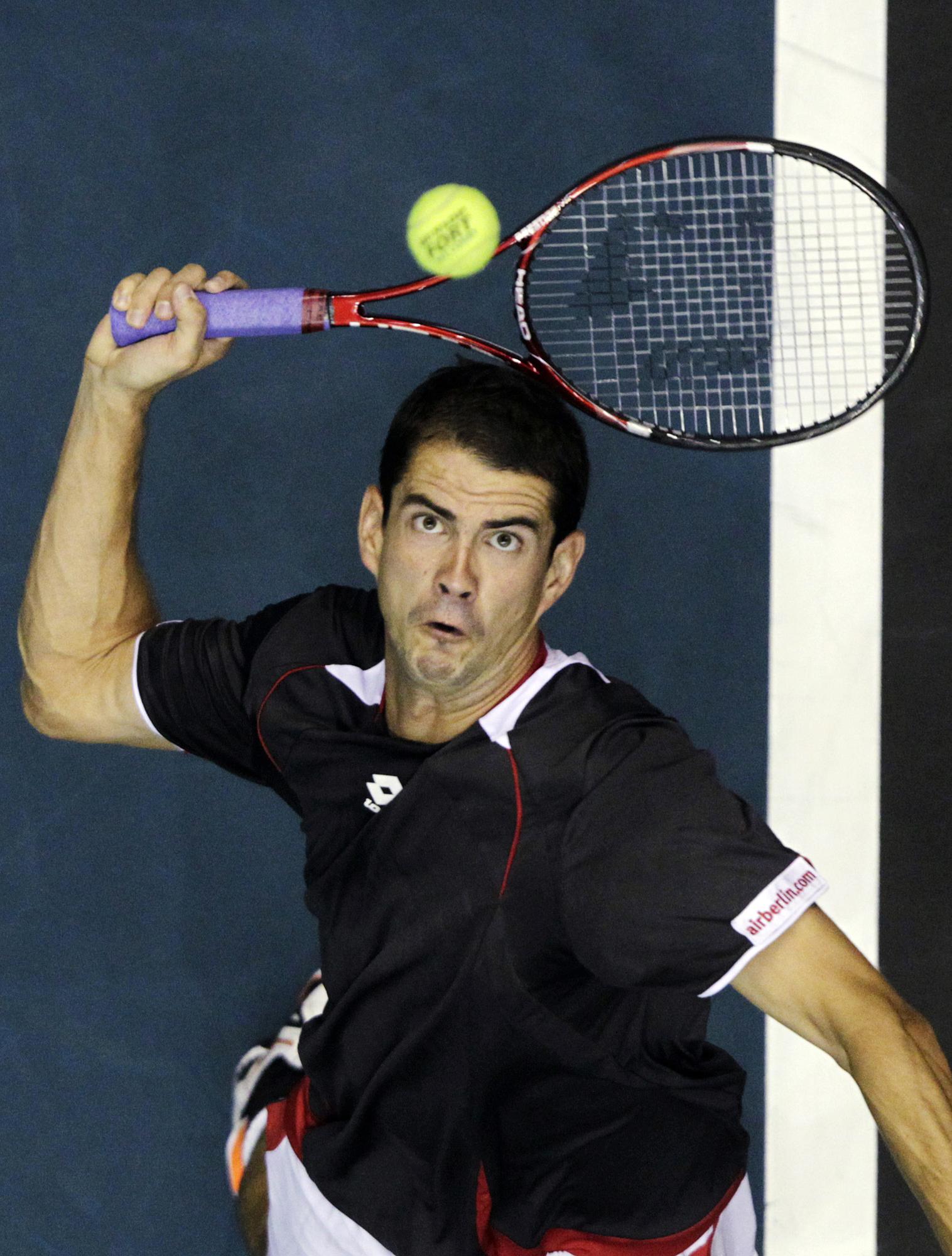 Guillermo Garcia-Lopez part à la conquête d'un deuxième titre ATP. [REUTERS - � Chaiwat Subprasom / Reuters]