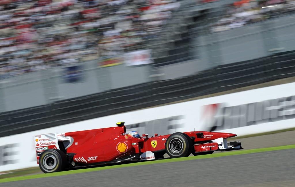 "Cette piste était la pire pour nous de la fin de la saison", estime Alonso. [KEYSTONE - FRANCK ROBICHON]