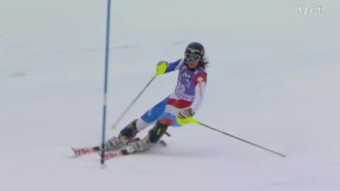 Ski alpin / Val d'Isère: l'Américaine Lindsey Vonn remporte le Super Combiné + itw Mauro Pini, chef équipe suisse féminine (2/2)