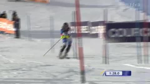 Ski alpin / slalom Courchevel: la 2e manche excellente de Wendy Holdener (17 ans)