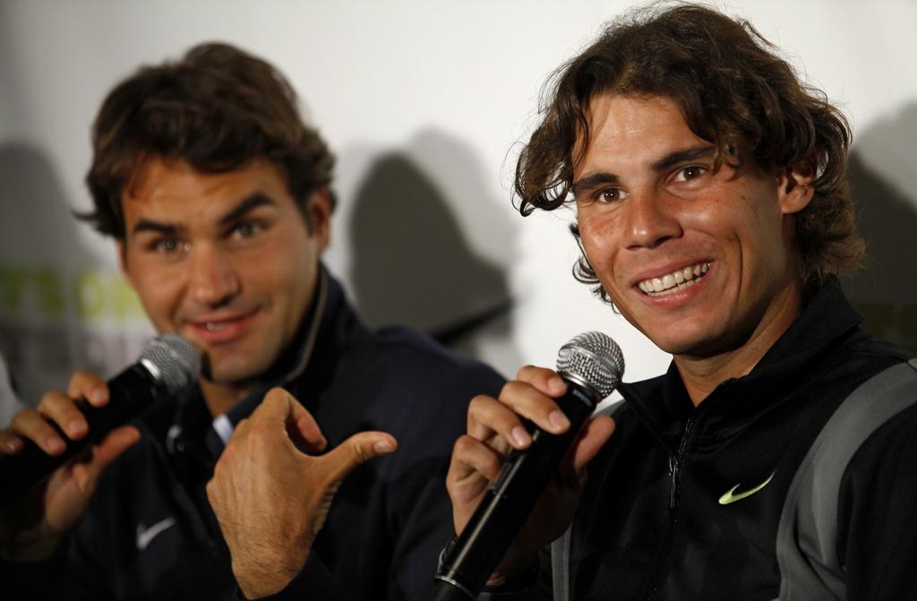Federer ne compte pas rester dans l'ombre de Nadal éternellement. [KEYSTONE - Craig Ruttle]