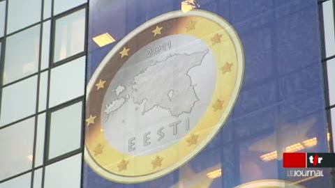 Monnaie européenne: l'Estonie devient le 17e pays de la zone euro
