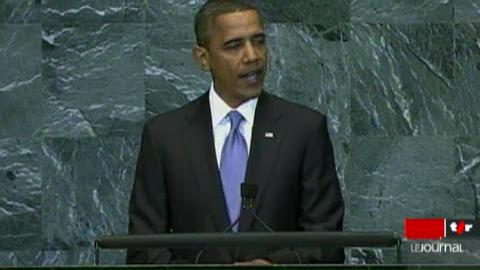 Barack Obama a exhorté la communauté internationale à soutenir les efforts de paix au Proche-Orient