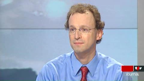 Augmentation des exportations suisses: l'analyse de Cédric Tille, professeur d'économie à l'IHEID